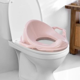 Resim SHC4200 Pembe Kulplu Çocuk Klozet Adaptörü 