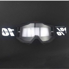 Resim Maoyaya Şeffaf Lensli Motorcu Gözlüğü: Siyah Çerçeveli, Rüzgar Ve Toza Karşı Koruma 