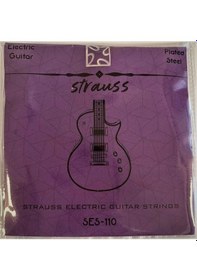 Resim Strauss SES-110 0.10 Elektro Gitar Takım Tel 