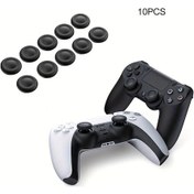 Resim Cloud011 Ps4 Ps5 Slim Pro Kumanda Kaymaz Tutma Kapakları 10lu Set Dayanıklı 
