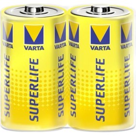 Resim Varta 2020 Superlife D Size 2Li Büyük Boy Pil ( Shrink ) 