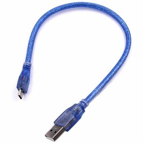 Resim Alkatronik-30Cm Micro Usb Kablo Mavi 480 Mbps Usb 2.0 Hot Swap 