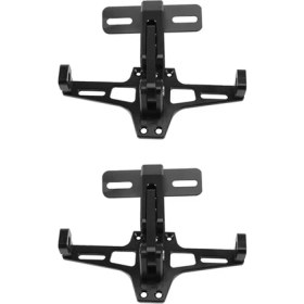 Resim Stellar3 2 Adet Cnc Çerçeve Motosiklet Lisans Numarası Plaka Tutucu Braketi ile LED Işık Ayarlanabilir Yamaha Bws R25 R3 MT03 Msx (Yurt Dışından) 