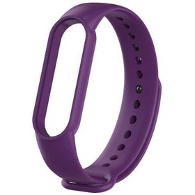 Resim Xiaomi Mi Band 5 Mi Band 6 Mi Band 7 Uyumlu Silikon Kordon Kayış 