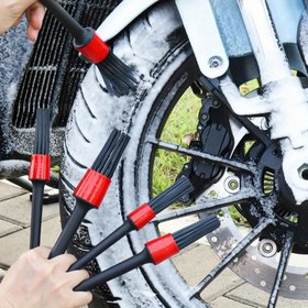 Resim Motosiklet Tekerlek Hubboz Aralıklar Detay Temizleme Fırçası - Dayanıklı Fiber Kıllar, Tekerlek Temizleme Aracı, Motosiklet Hubboz Temizleme Fırçası, Araba Yıkama Aracı 