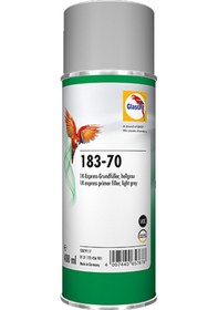 Resim Glasurit 183-70 Sprey 1K Hızlı Dolgu Astarı 400 Ml. 