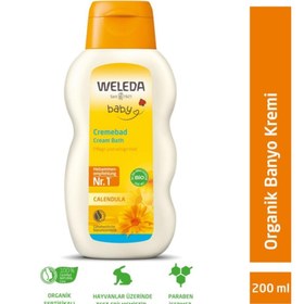 Resim Weleda Calendula Organik Temizleyici ve Nemlendirici Banyo Kremi 200ml 