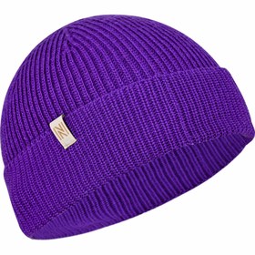 Resim NORWICK %70 Merino Yünü Çocuk Beresi Mor - Standart 