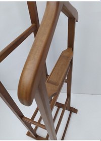 Resim Dilsiz UŞAK ÇİFT TEPELİ Model Parlak CEVİZ Lake Askılık Ahşap Kayın Torna İskelet Kutuda sevk Ceviz 