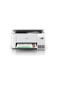 Resim EPSON Ecotank L3256 Renkli Yazıcı Orijinal Mürekkep Seti + 500'lü A4 Kağıt C11cj67411+a4 