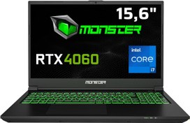 Resim Monster Tulpar T5 V23.4.3 Intel Core i7 12700H 16 GB RAM 500 GB SSD 8 GB RTX 4060 Windows 11 15,6" FHD 144 Hz Oyun Bilgisayarı 