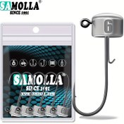 Resim 5 adet Premium Balıkçılık saç tokası - Hafif 1.8-6g Tumbler Ajing, Yumuşak Solucan Yemli Bass Balığı, Turna Balığı, Alabalık için - Balıkçılar için Temel Aksesuarlar 