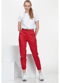 Resim Jogger Pantolon Kırmızı 