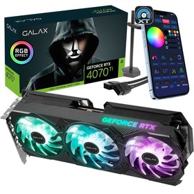 Resim GALAX GeForce RTX 4070 Ti EX Gamer 1-Click OC V2 12GB GDDR6X 192 Bit DLSS 3 Ekran Kartı (47IOM7MD9BDT) - 2 Yıl Birebir Değişim Garantili 