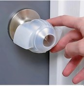 Resim Willowhaven 1 Adet Transparan Kapı Tokmağı Kılıfı - Kaymaz Tutma Ve Darbe Koruma İle Ev Güvenliği 