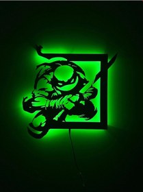 Resim Led Işıklı Ninja Kaplumbağalar Tablosu 