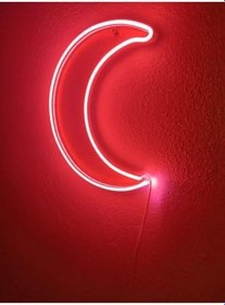 Resim Ay Neon Led Dekoratif Aydınlatma 
