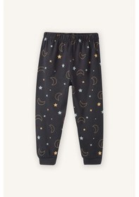 Resim Defacto %100 Pamuklu Yıldız Desenli 2'li Pijama Takımı Erkek Bebek G8853A526SM 