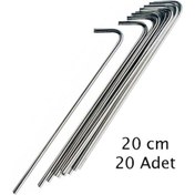 Resim Ferrino Çadır Kazığı 5mm-20cm 20 Adet Çok Renkli 