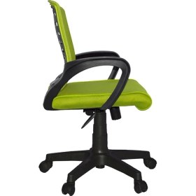 Resim Türksit Karizma File Çalışma Koltuğu Plastik Ayak Yeşil 