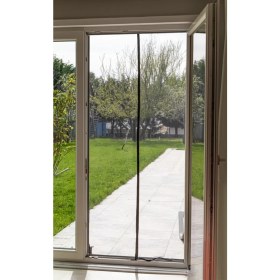 Resim Fly Stop Mıknatıslı Kapı Sinekliği 105X210 cm Siyah Tül Yırtılmaya Dayanıklı Cırt Bantlı 