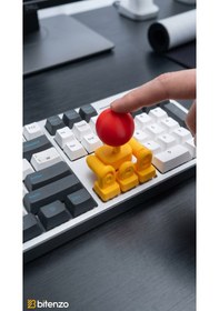 Resim Mekanik Klavye Joystick Aparatı - Yön Tuşları İçin Arcade Deneyimi Sunan Oyun Adaptörü 