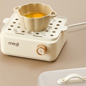 Resim Mioji Mio EG8B 500W Yumurta Ve Çok Amaçlı Buharlı Pişirici - Beyaz 