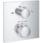 Resim Grohe Grohe Allure Termostatik Ankastre Banyo/Duş Bataryası - 19446002 Krom 