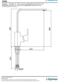 Resim Eca Tiera Mutfak Eviye Bataryası Beyaz Renkli 104818123 Eca 