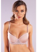 Resim Golshan Garland Big Size Plunge Bra, Açık Pembe Konforlu Ve Şık Sütyen Çok renkli 