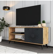Resim Moxen Mobilya TY2 Desenli Raflı Tv Ünitesi 