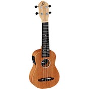 Resim Ortega RFU10SE Elektro Soprano Ukulele (Natural) 