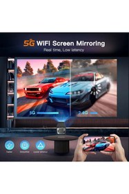 Resim hello code HY320 Mini Premium 4K Projeksiyon 