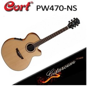 Resim Cort Pw470-Ns Elektro Akustik Gitar 