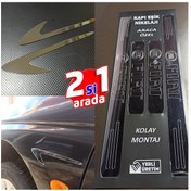 Resim Fiat Doblo 1 Kapı Eşiği Set + Çamurluk Vent Krom Görsel 