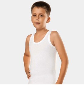 Resim Türen Erkek Çocuk Atlet 2'li Paket 303 Beyaz 
