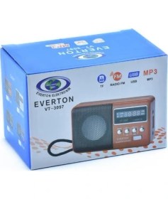Resim Everton Vt-3097 Radyo Kırmızı 