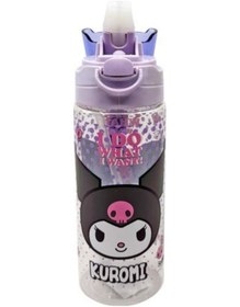 Resim Kuromi Plastik Matara 500ml Timon-3405 Çok Renkli 