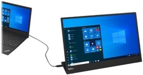 Resim Lenovo Thinkvision M15 62CAUAT1WL 15.6" 6 ms Full HD IPS 60 Hz Taşınabilir Monitör 