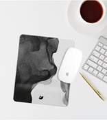 Resim Özer Store Renkli Desen Bilek Destekli Dikdörtgen Mouse Pad Mouse Altlığı 