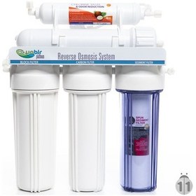 Resim 5 Aşamalı Pompasız Açık Kasa Su Arıtma Cihazı 