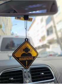 Resim Sticker Works Yüksek Ses Warning Dikiz Ayna Süsü 