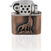 Resim Zekupp Zippo Kurt Tasarımlı Joker Çakmak 