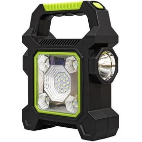 Resim Jy-258c 3 Kademeli Şarjlı Çok Fonksiyonlu Solar Işıldak 