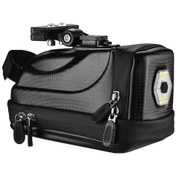 Resim Su Gece Bisiklet Çantası - Usb Şarjlı Arka Işık, Sert Kabuklu Ve Su Geçirmez 112 Karakter Diğer Çok Renkli 