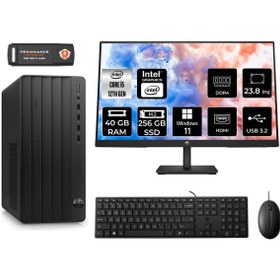 Resim HP PRO TOWER 290 G9 AE6D3A5EAS136 i5 12500 40GB RAM 256GB SSD 23.8" W11P MASAÜSTÜ PC 