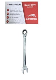 Resim Rico 8mm Düz Kombine Cırcır Anahtar 