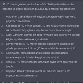 Resim Prosev Js-10 Racıng Yan Çanta 