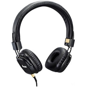 Resim Vkemall Marshall Major Iı Kablolu Kulaküstü Kulaklık, Mikrofonlu, İki 3.5mm Jak, Katlanabilir, Hafif, Pc/ Telefon/ Oyun İçin Siyah Diğer 