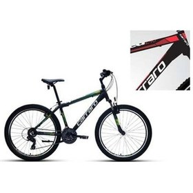 Resim Speed 260 Erkek Dağ Bisikleti 410h V 26 Jant 21 Vites Mat Siyah Kırmızı Koyu Kırmızı Standart 